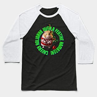 Cheery Holidays Baseball T-Shirt